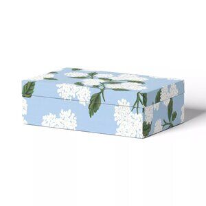 Rifle Paper Co. x Target Hydrangea Blue Decorative Storage Box – Small